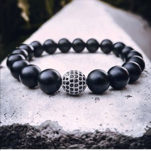 Onyx unisex bracelet